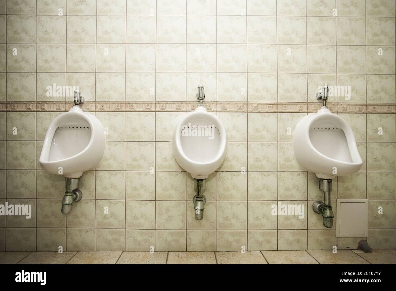 Urinals for men Stock Photo Alamy