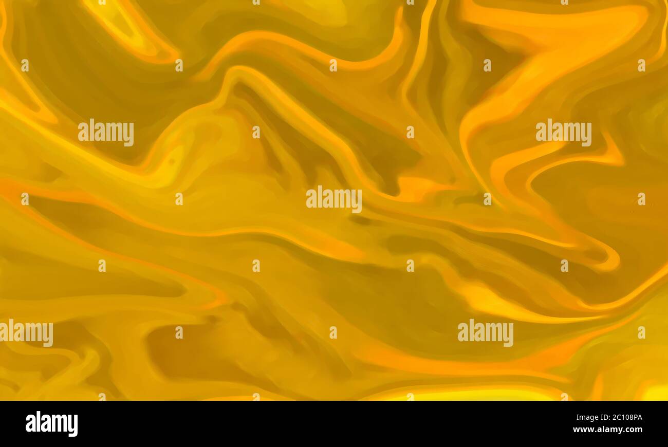 Abstract background with yellow and orange watercolor paint effect and ...