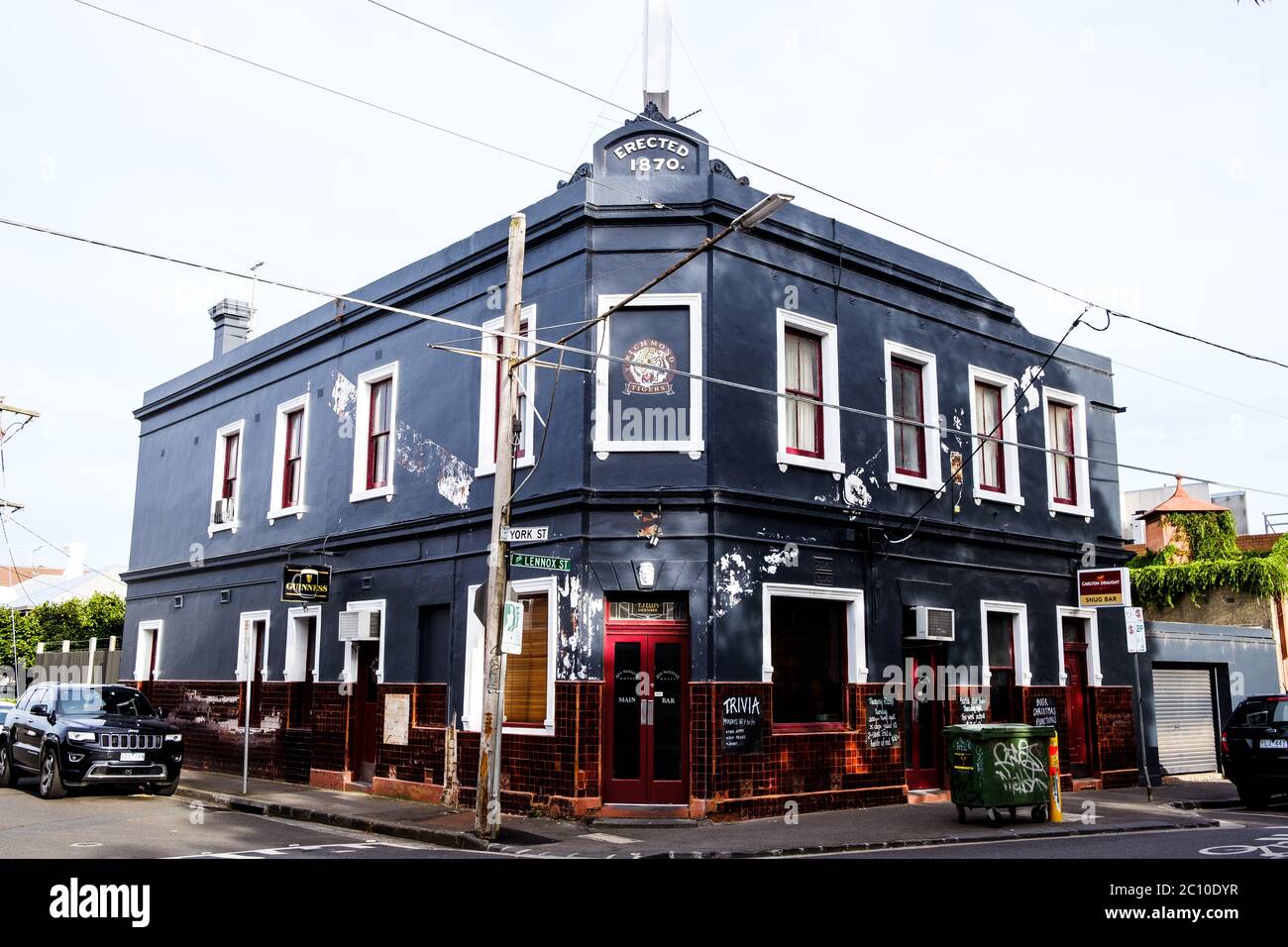 Pub in the Suburbs of Melbourne, Australia Stock Photo