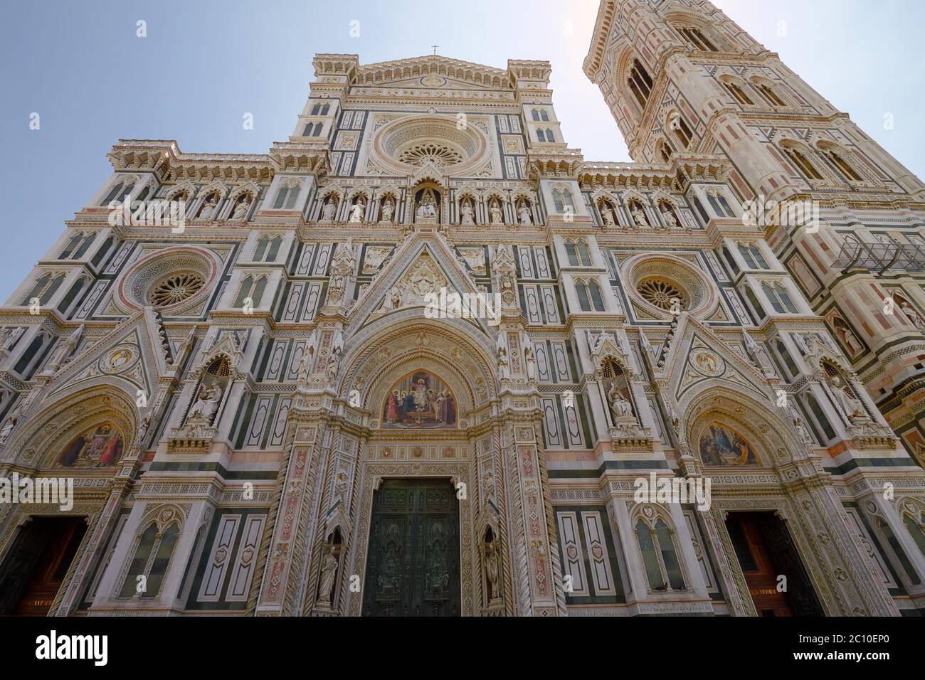 Cathedral of Saint Mary of the Flower in Florence Italy (Cattedrale di Santa Maria del Fiore) Stock Photo