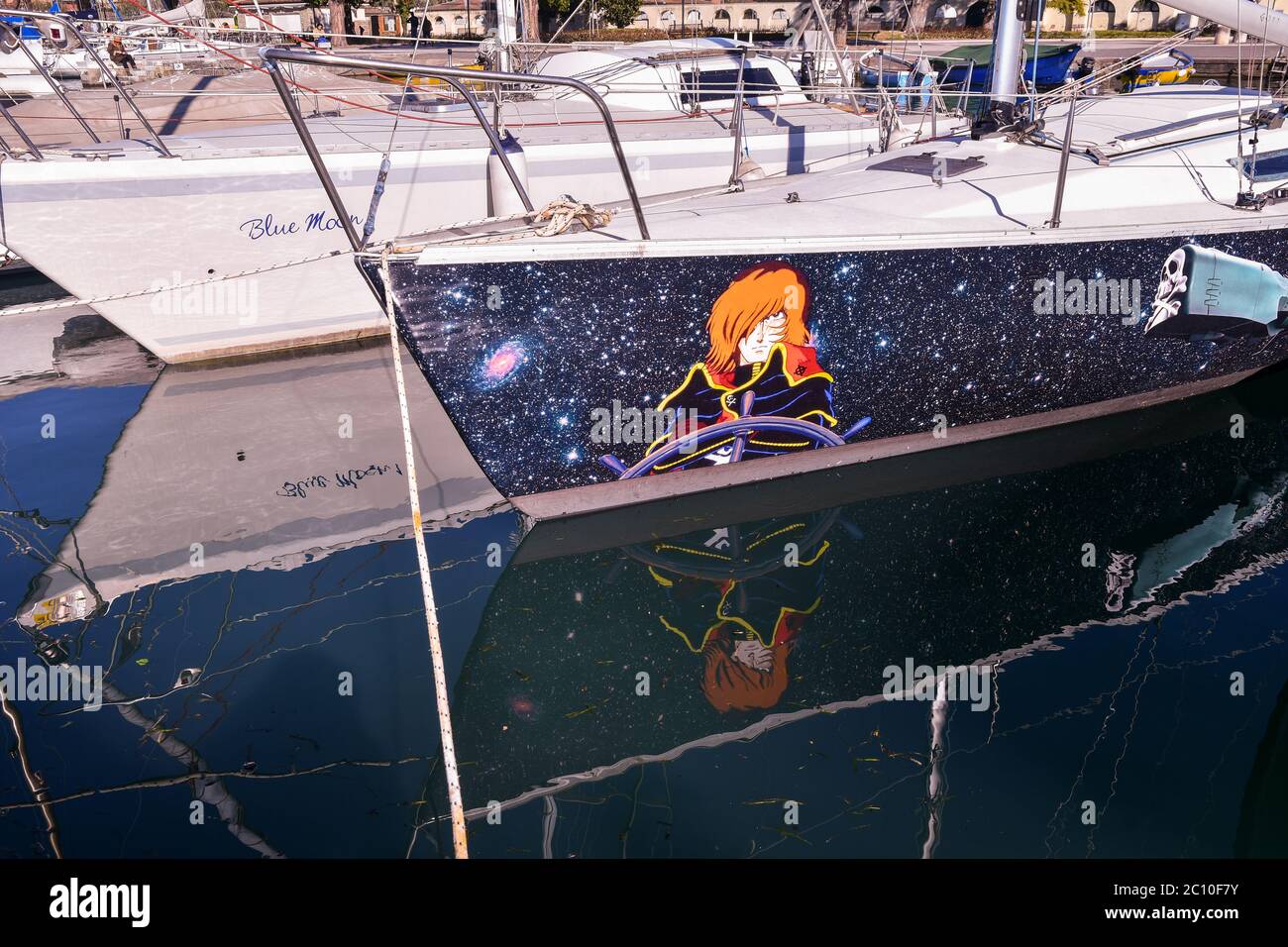 Space pirate captain harlock hires stock photography and images Alamy