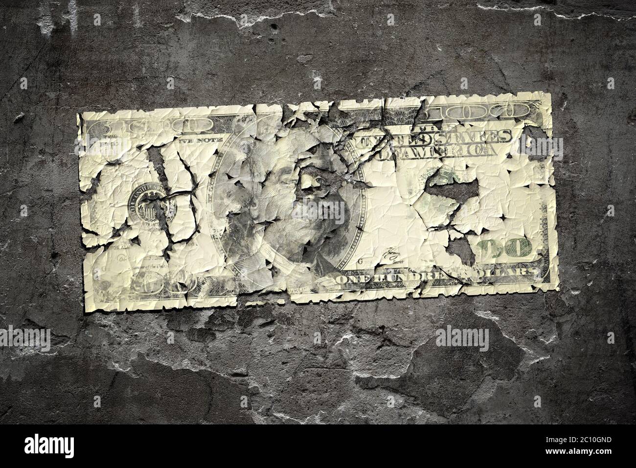 100 dollar note hi-res stock photography and images - Alamy