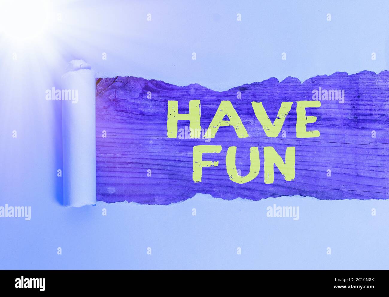 Text sign showing Have Fun. Business photo showcasing doing a task that ...