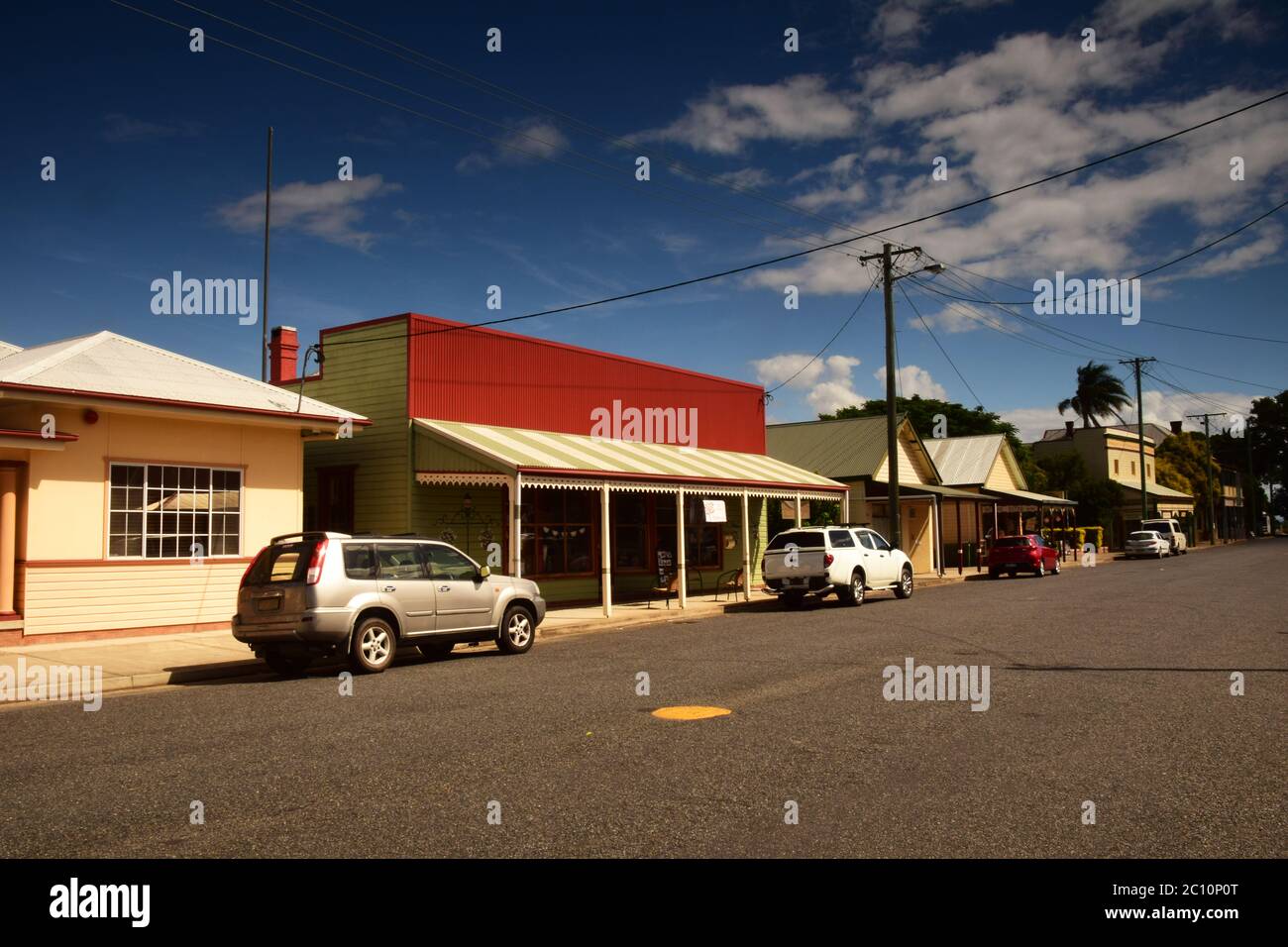 Main Street, Ulmarra, New South Wales, Australia Stock Photo