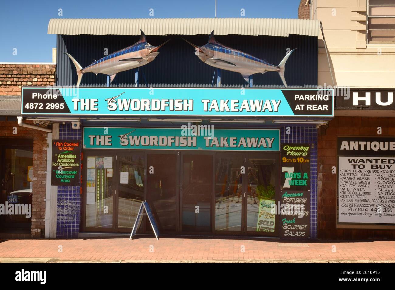 Restaurant Storefront in Mittagong, New South wales, Australia Stock ...