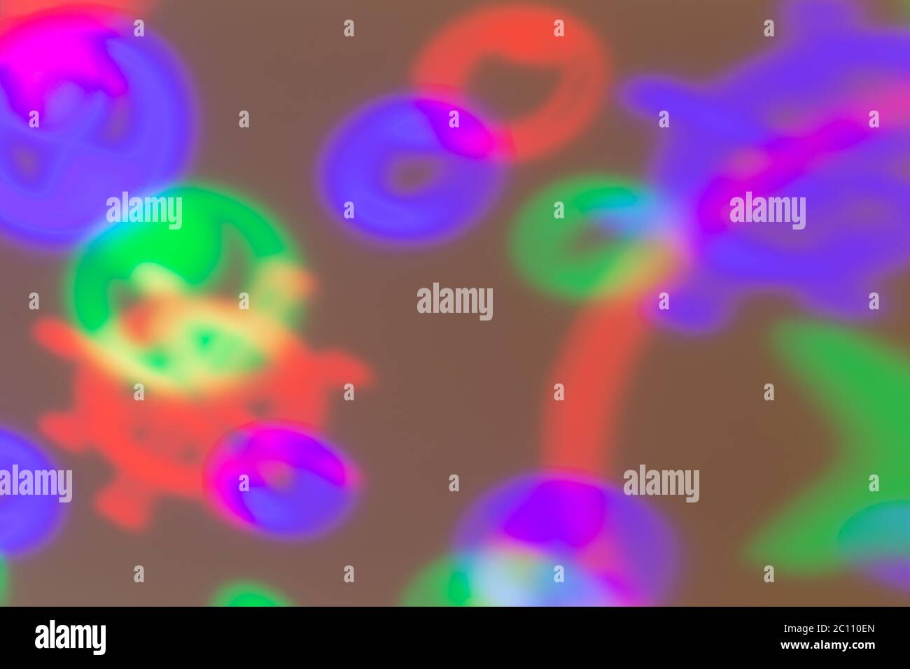 A Backgrounds made of different colored lighting effects Stock Photo