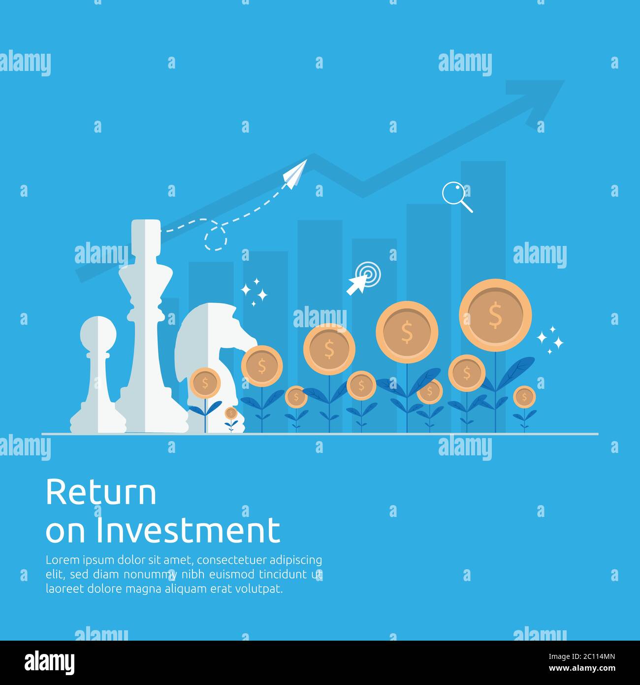Stock market rising Stock Vector Images Alamy