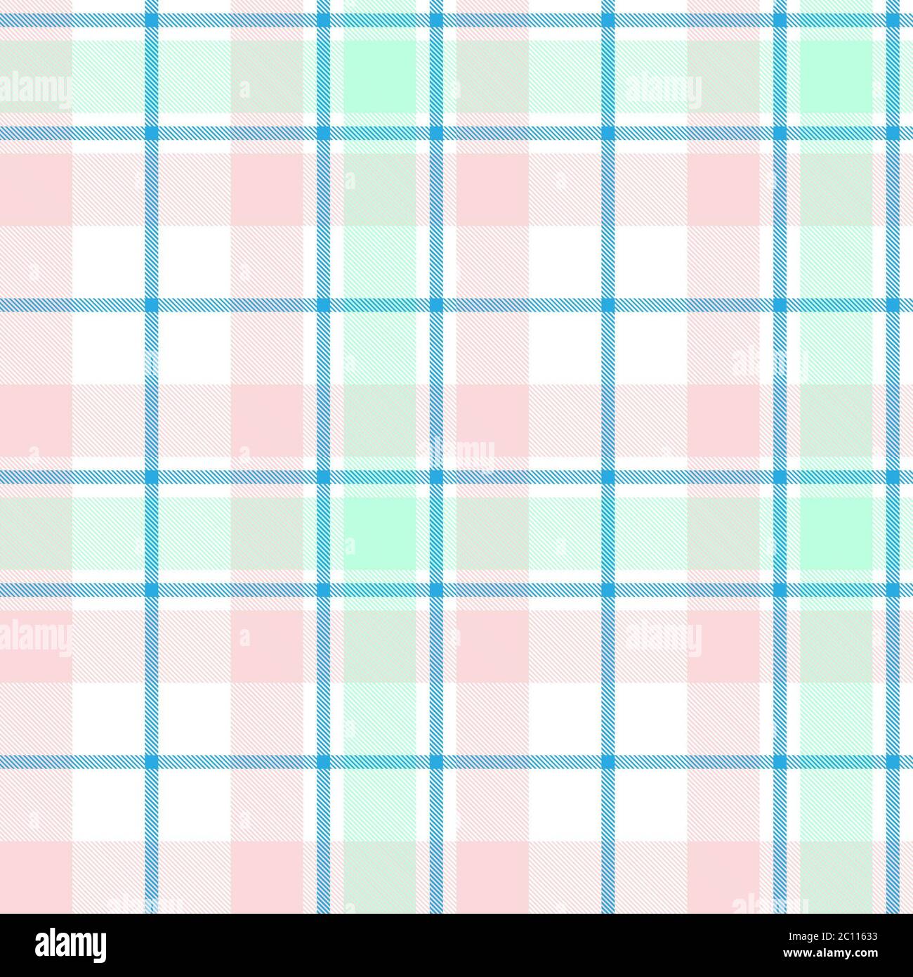 Pink Plaid, checkered, tartan seamless pattern suitable for fashion  textiles and graphics Stock Photo - Alamy