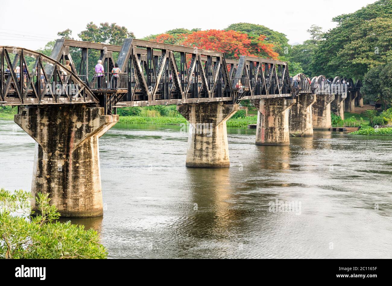 Bridge over the River Kwai Stock Photo