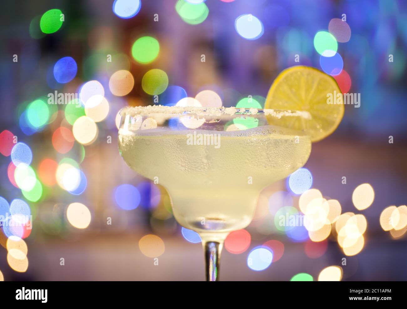 Glass of margarita cocktail Stock Photo Alamy