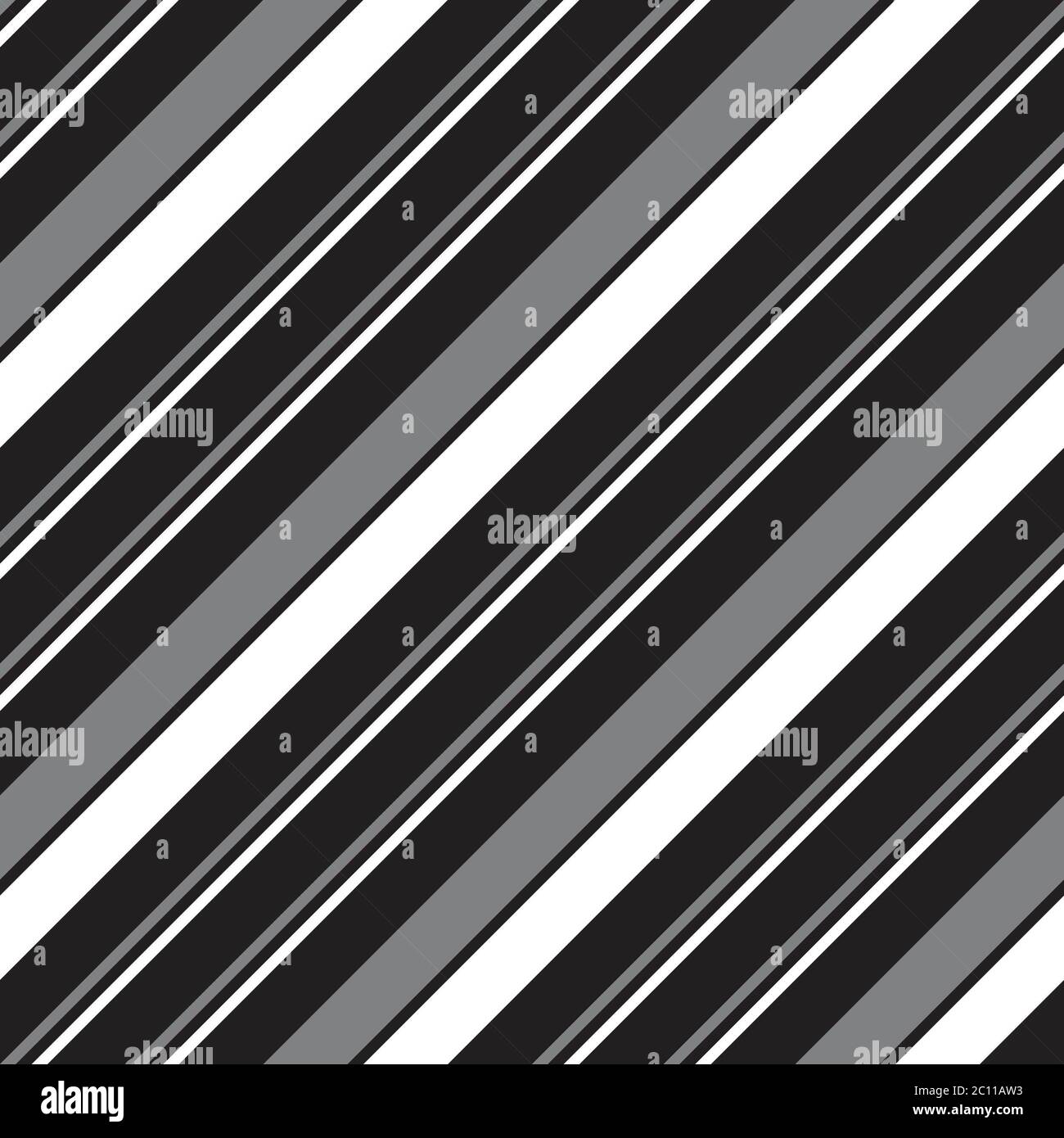 Black and white diagonal striped seamless pattern background suitable ...