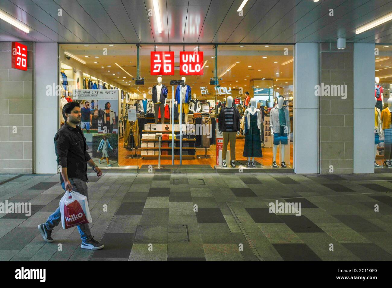 Shoppers in uniqlo store on hi-res stock photography and images - Alamy