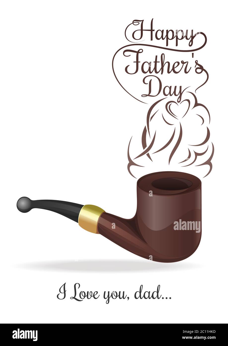 Smoking Pipe Isolated Stock Vector Images - Page 3 - Alamy