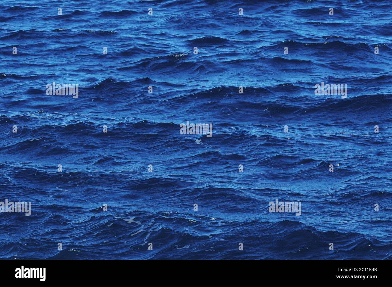 Water Texture Deep Blue Ocean Surface with Waves Stock Photo - Alamy