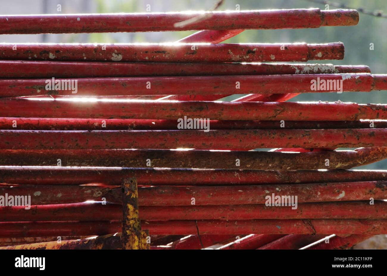 Scaffold tubes hires stock photography and images Alamy
