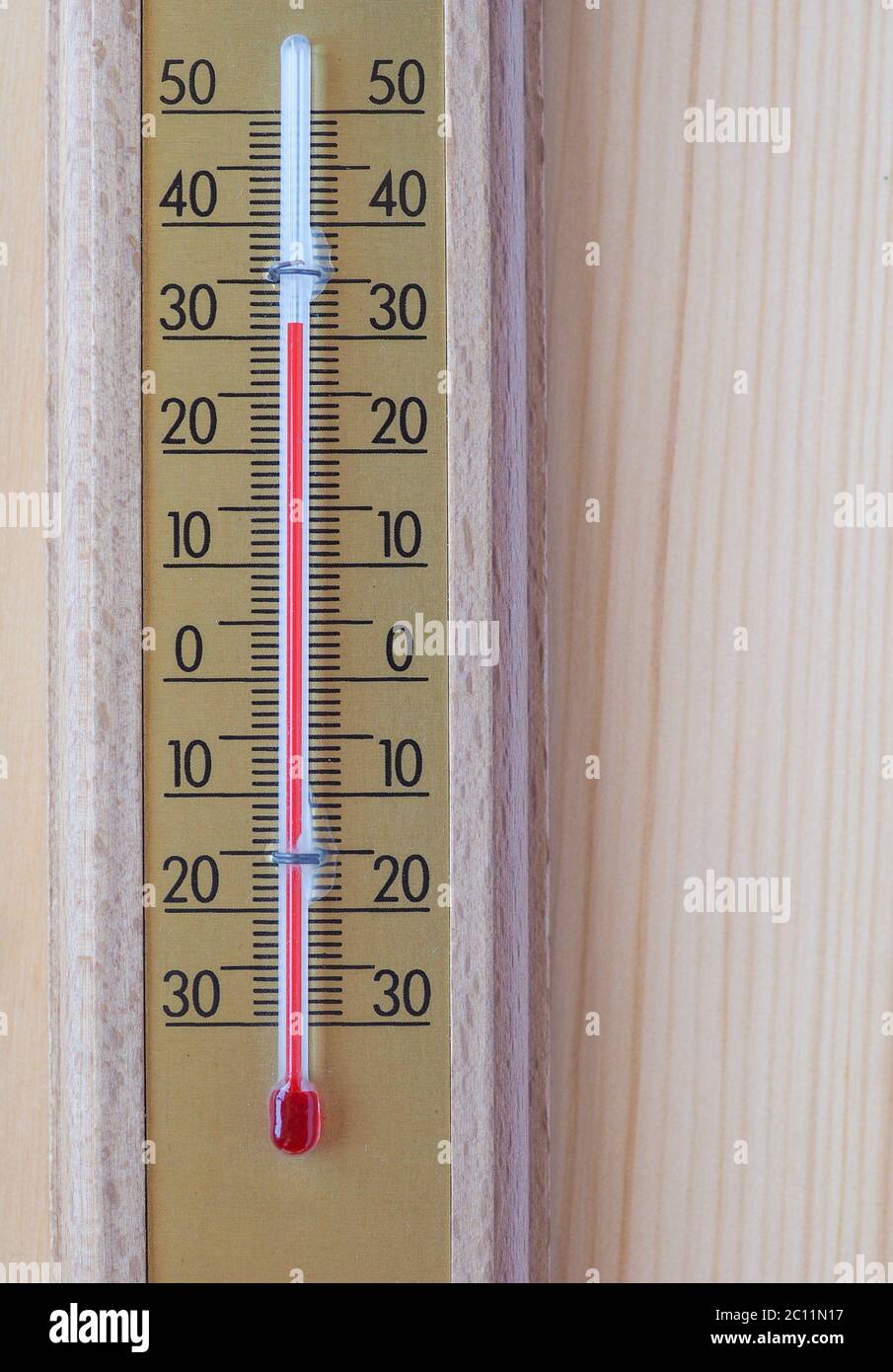 Thermometer For Measuring The Temperature Of The Air Outside Or