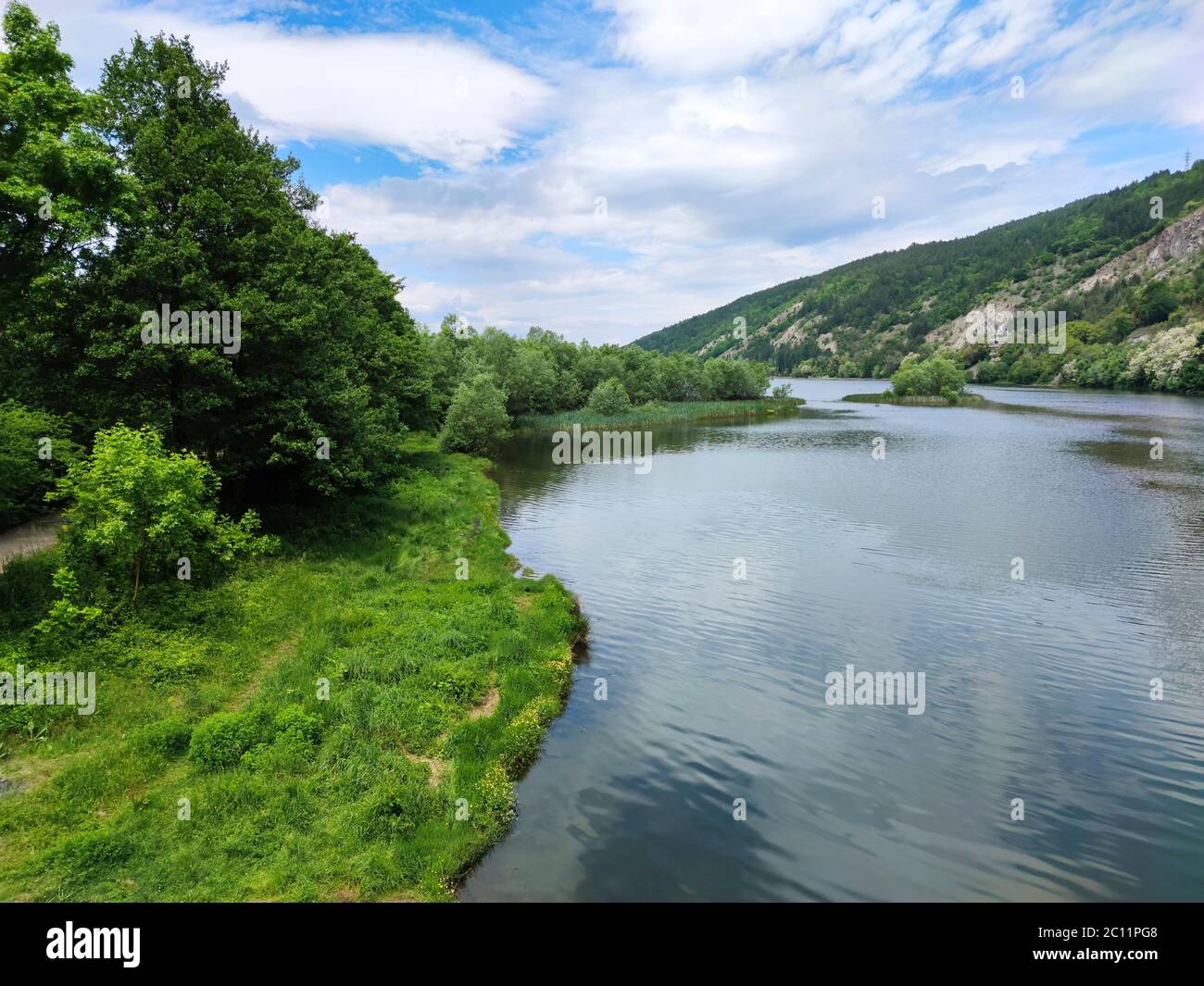 Spring landscape iskar river hi-res stock photography and images - Alamy
