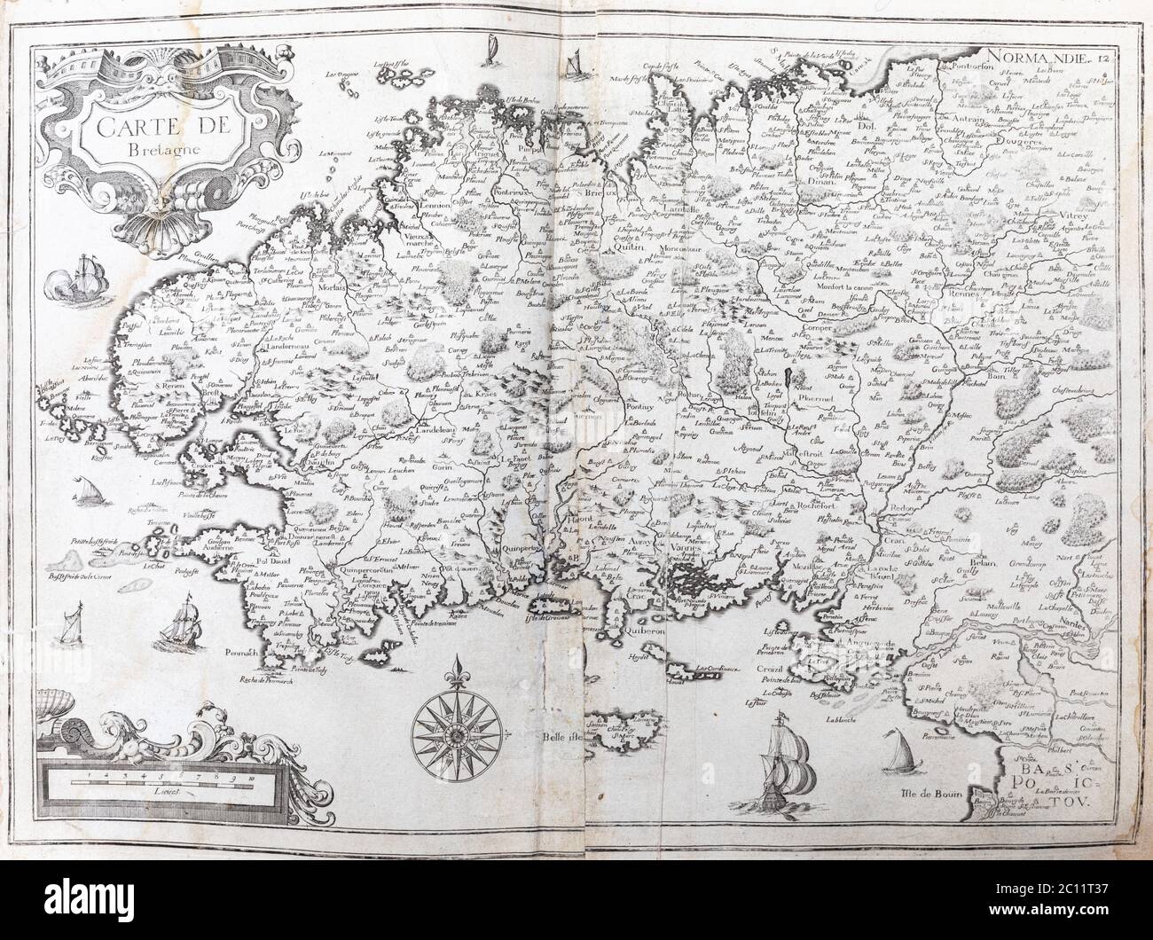 Brittany Map