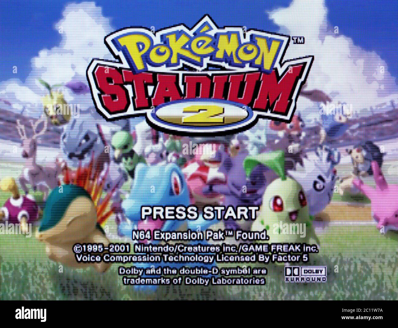 Pokemon Stadium 2 - 64 Videogame - Editorial use Stock Photo - Alamy