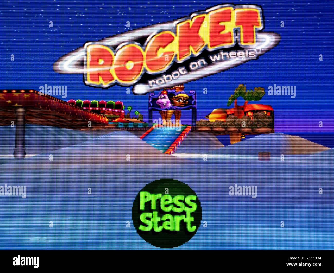 Rocket robot on wheels n64 sale