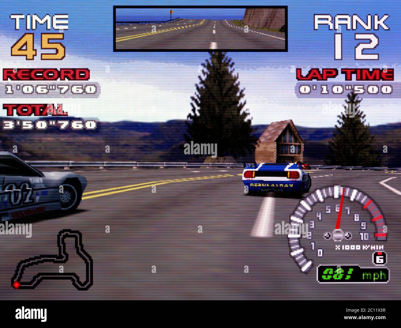 RR64 Ridge Racer 64 - Nintendo 64 Videogame - Editorial use