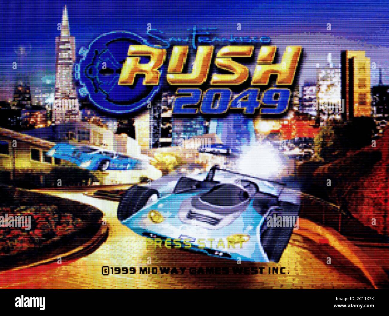 San Francisco Rush 2049 - Nintendo 64 Videogame - Editorial use only Stock  Photo - Alamy
