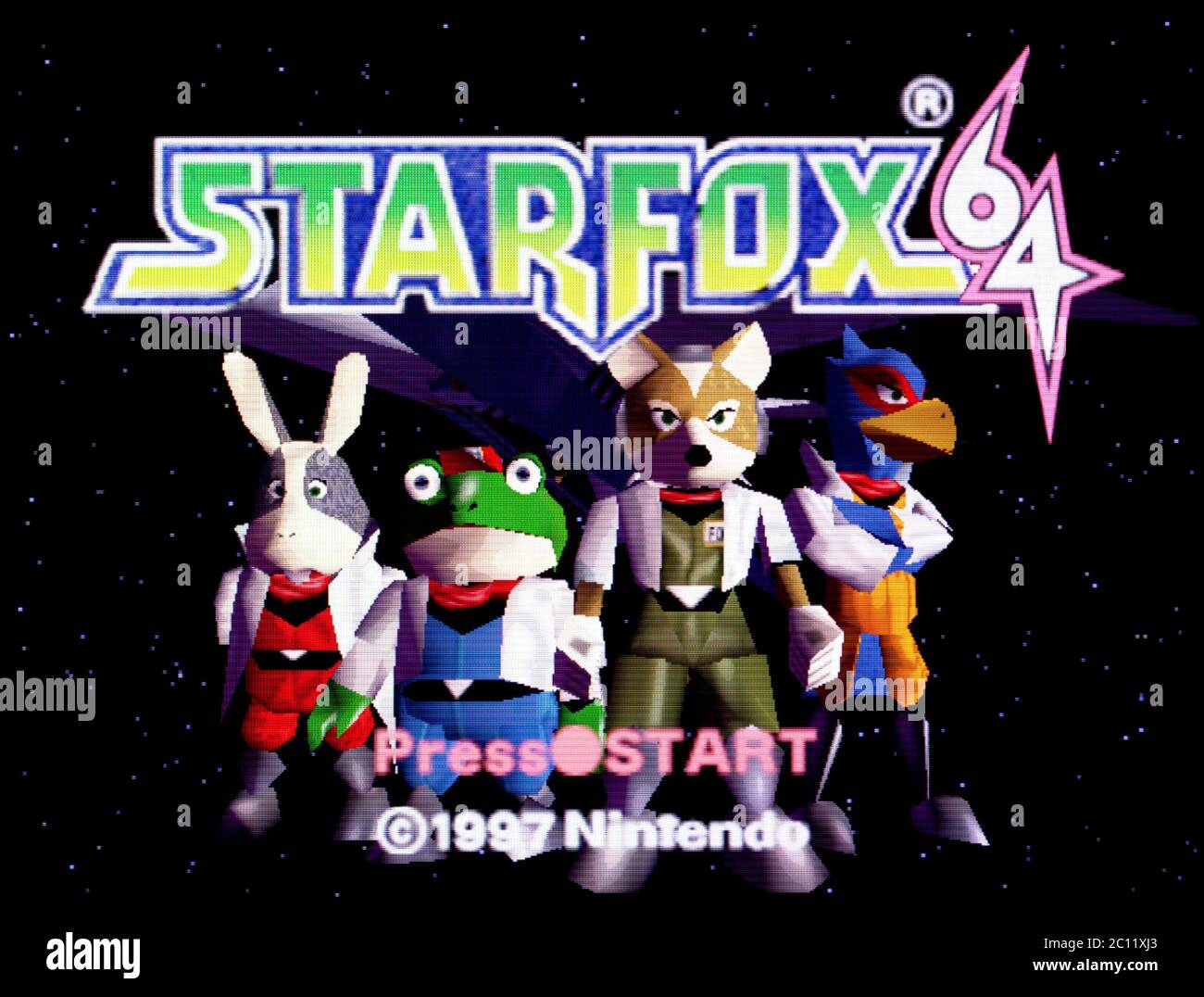 Starfox 64 Star Fox - Nintendo Videogame - Editorial use Stock Photo - Alamy