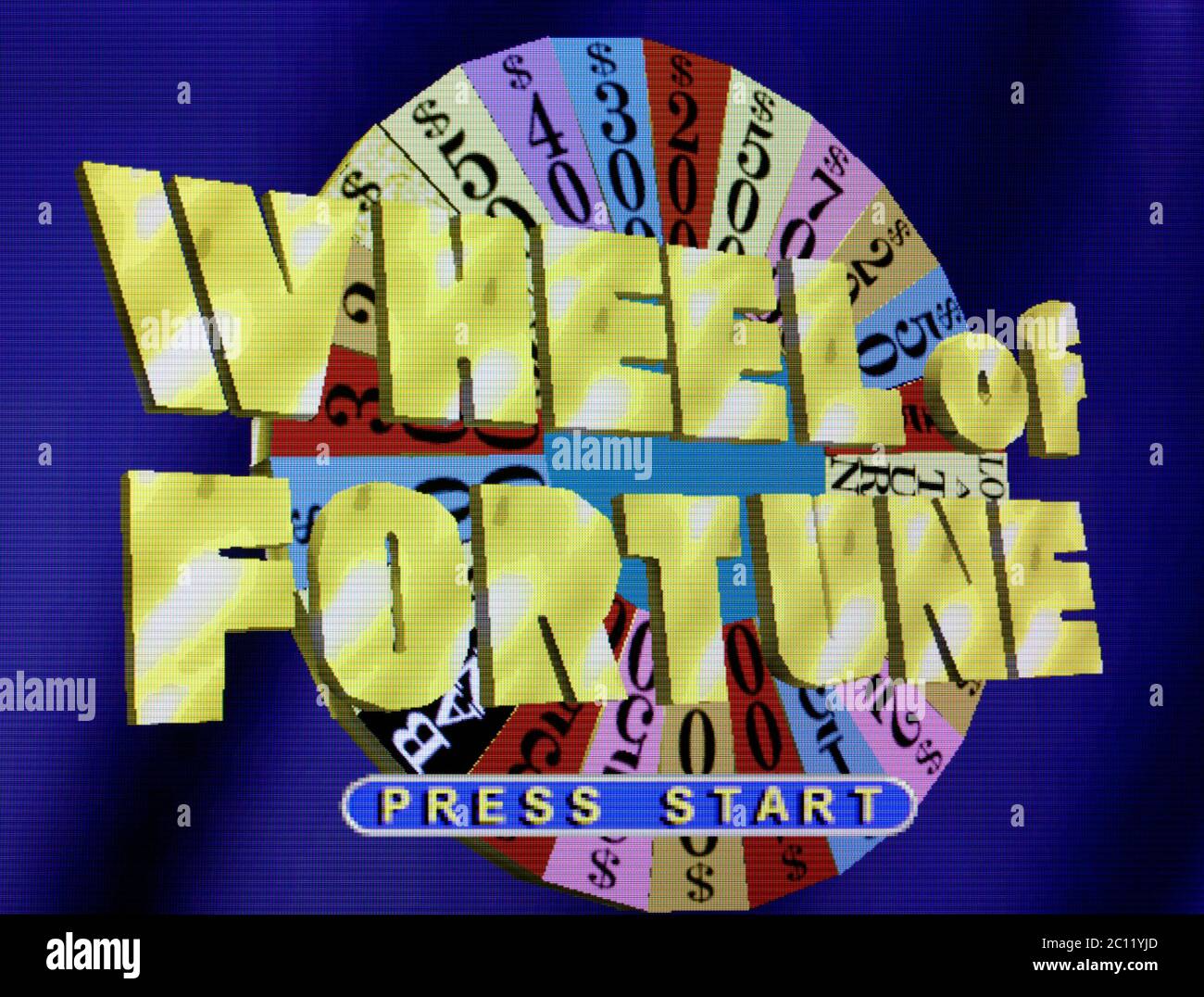 Wheel of Fortune フランス語 黒枠 Wheel of Fortune - Nintendo 64 Videogame - Editorial use