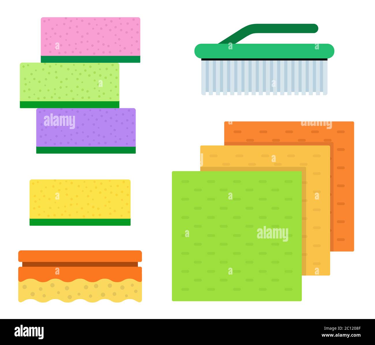 Cleaning vector icon in flat style Stock Vector Image & Art - Alamy