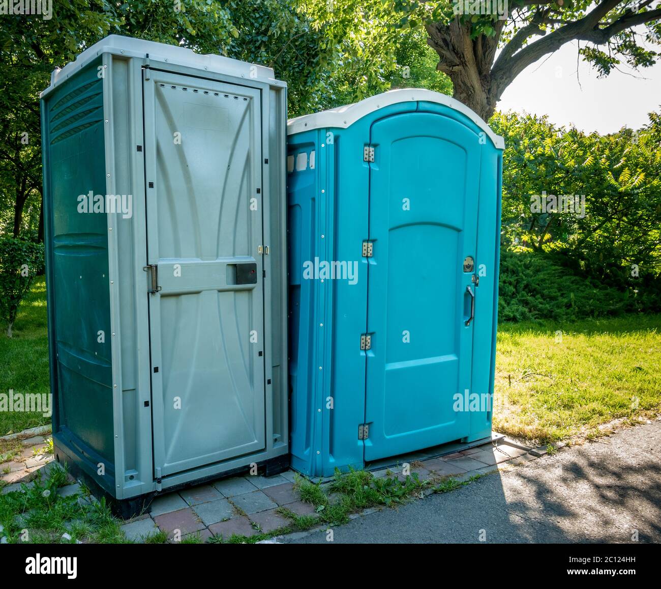 Bio Toilet In The Park