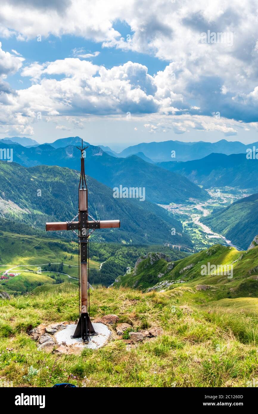 Summer day in the alps of Friuli Venezia-Giulia, Italy Stock Photo - Alamy