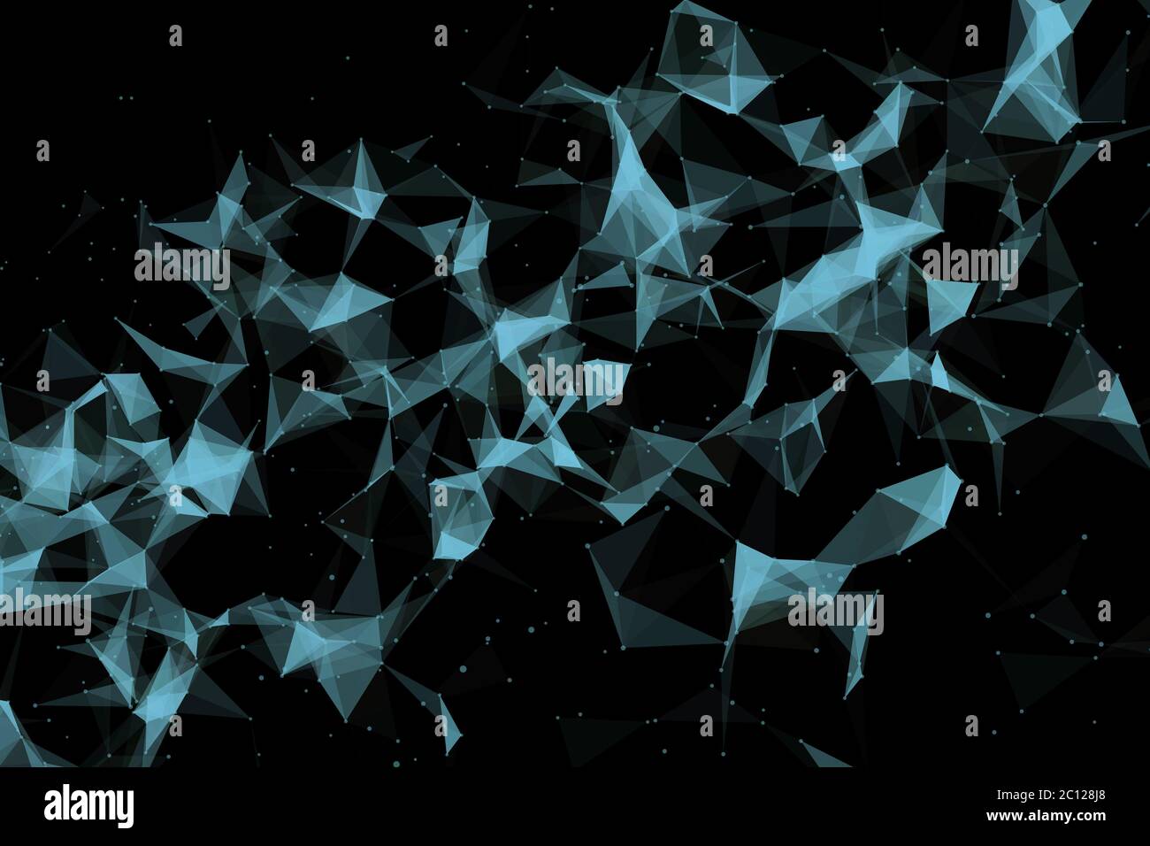 3d abstract low polygon background Stock Photo - Alamy