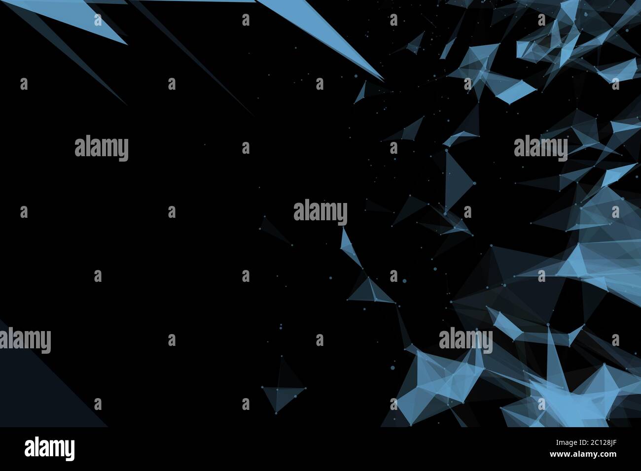 3d abstract low polygon background Stock Photo - Alamy