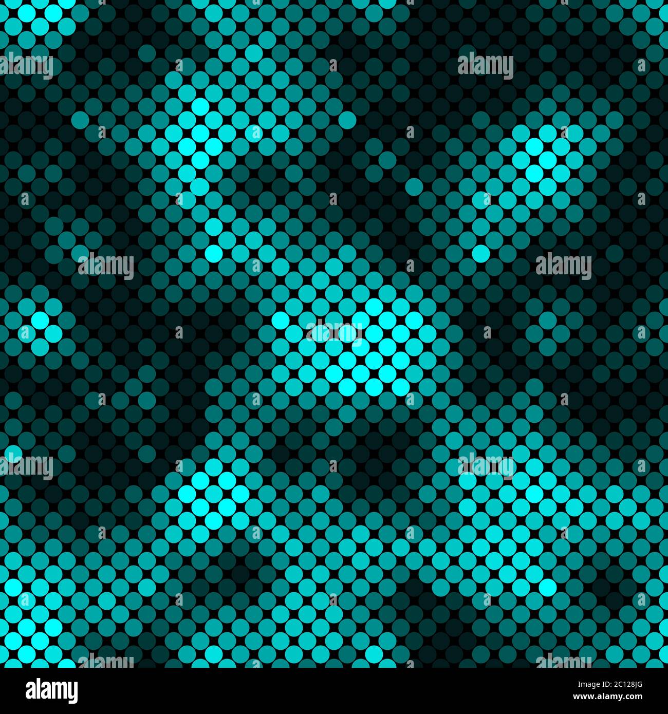 Abstract mosaic wallpaper with bright light dots technology background ...
