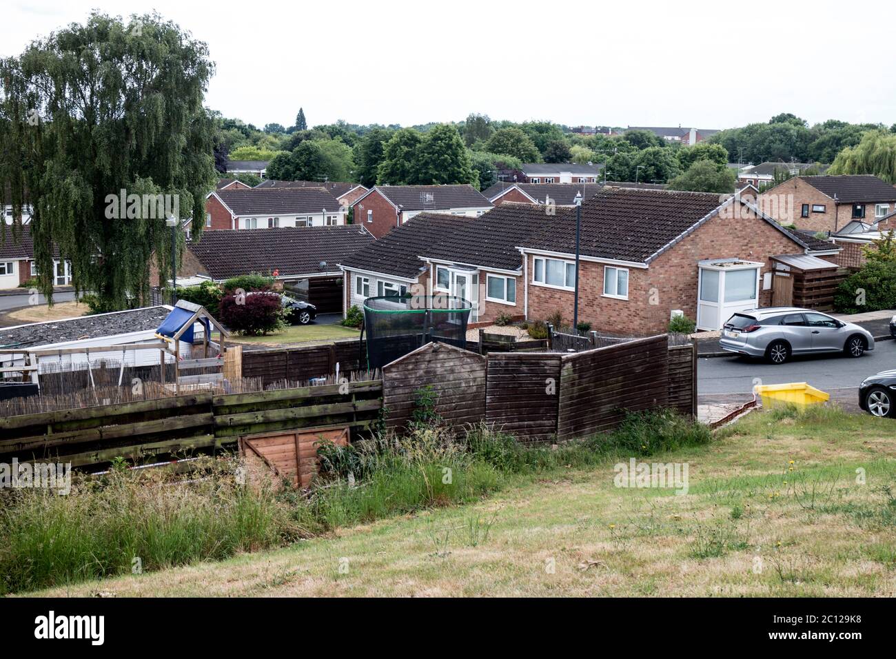 Woodloes Park Estate, Warwick, Warwickshire, England, UK Stock Photo