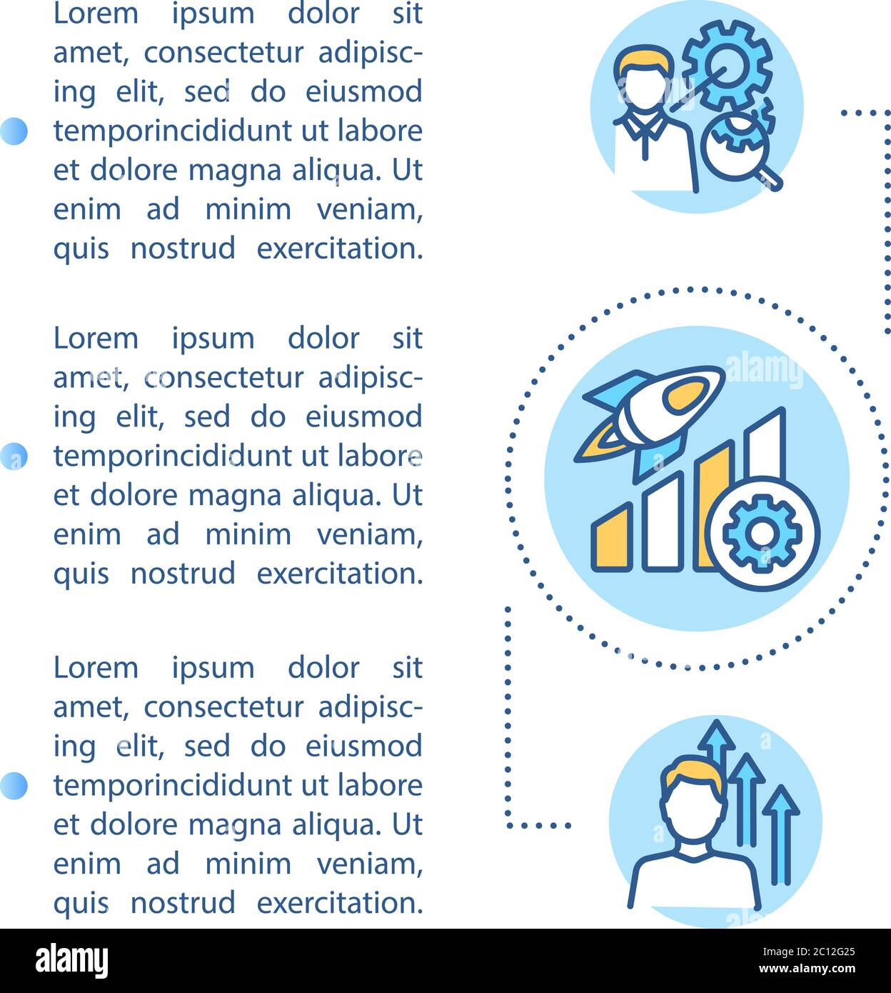 Startup project concept icon with text Stock Vector Image & Art - Alamy