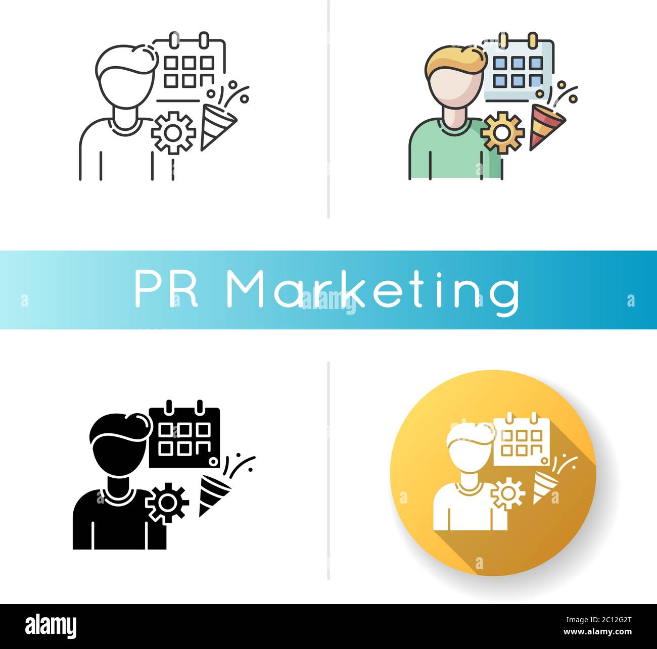 Event manager icon Stock Vector Image & Art - Alamy