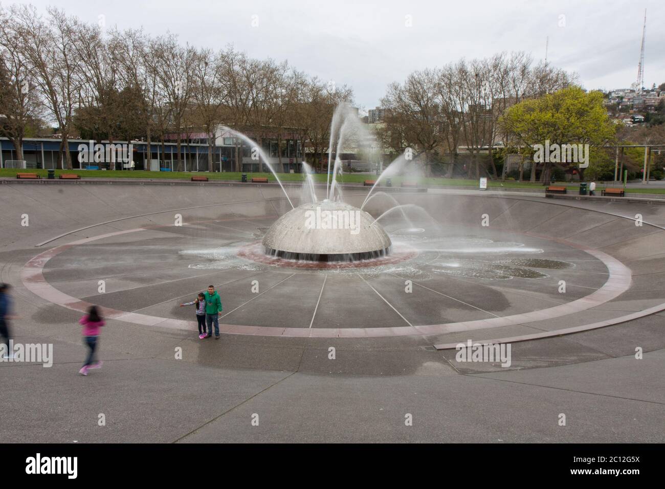 International Fountain in Seattle, Washington Stock Photo - Alamy