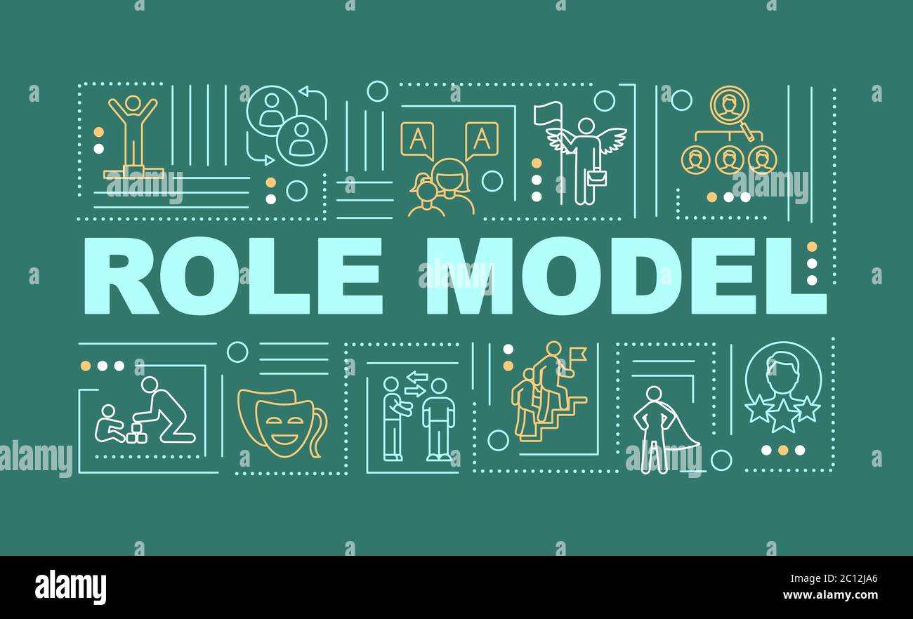 Role model word concepts banner Stock Vector Image & Art Alamy