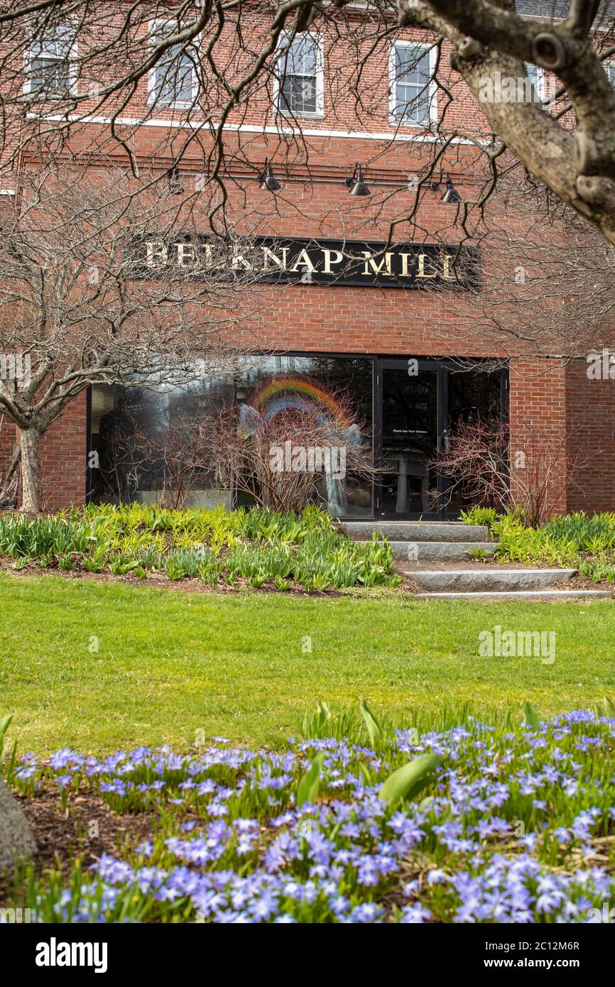 Renovated mill building in downtown Laconia, NH. Rotary Park and Gazebo