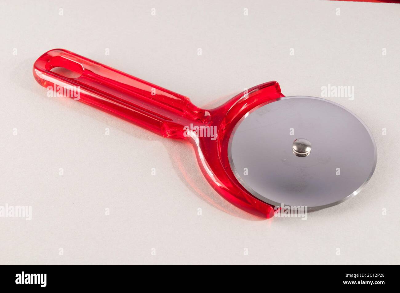 Pizza Cutter Slicer Knife Stock Photo Alamy