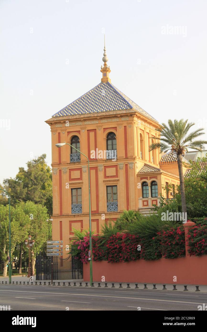 The Palace of San Telmo Stock Photo