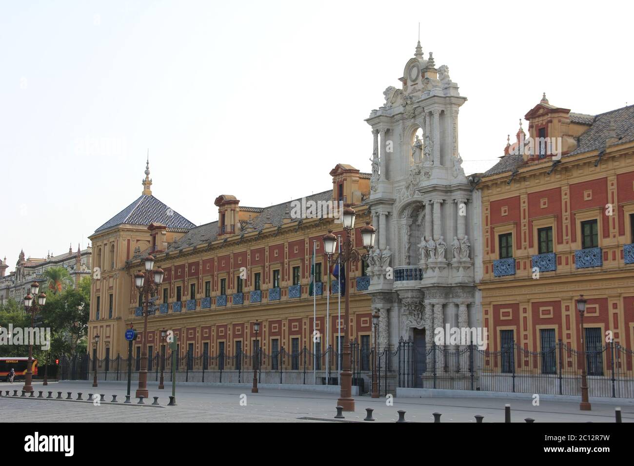 The Palace of San Telmo Stock Photo