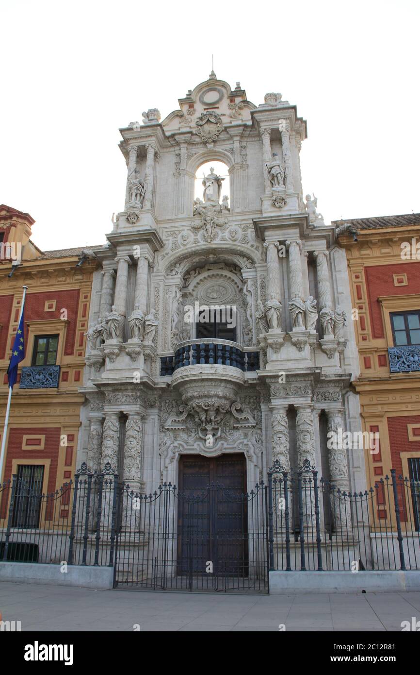 The Palace of San Telmo Stock Photo