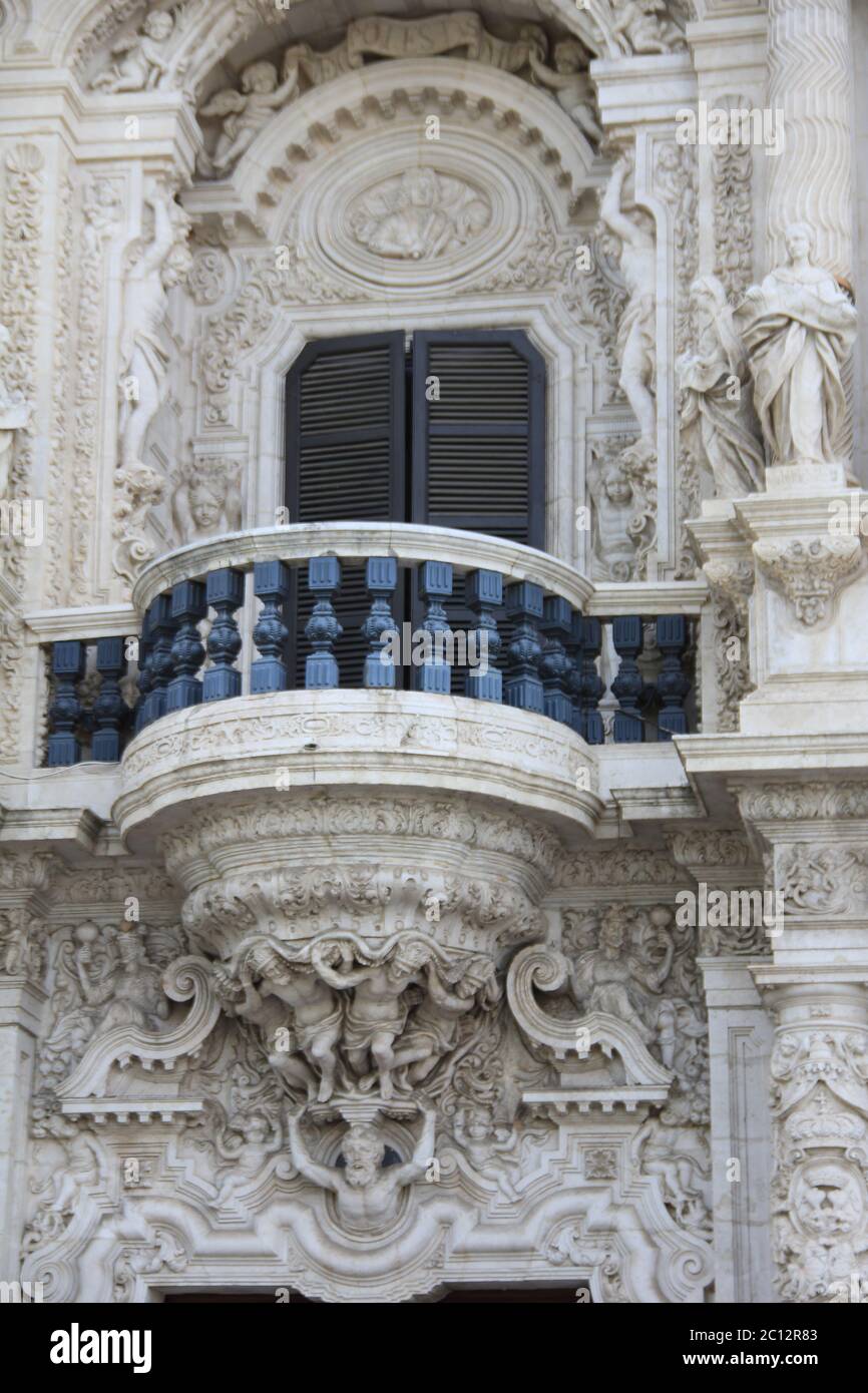 The Palace of San Telmo Stock Photo