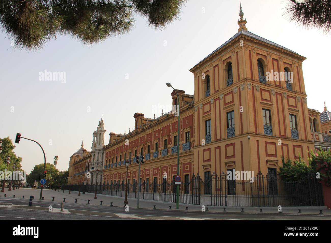 The Palace of San Telmo Stock Photo