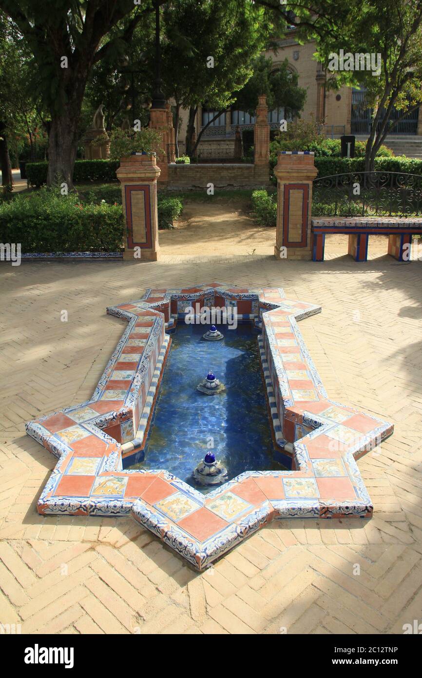 Plaza de America Seville Spain Stock Photo