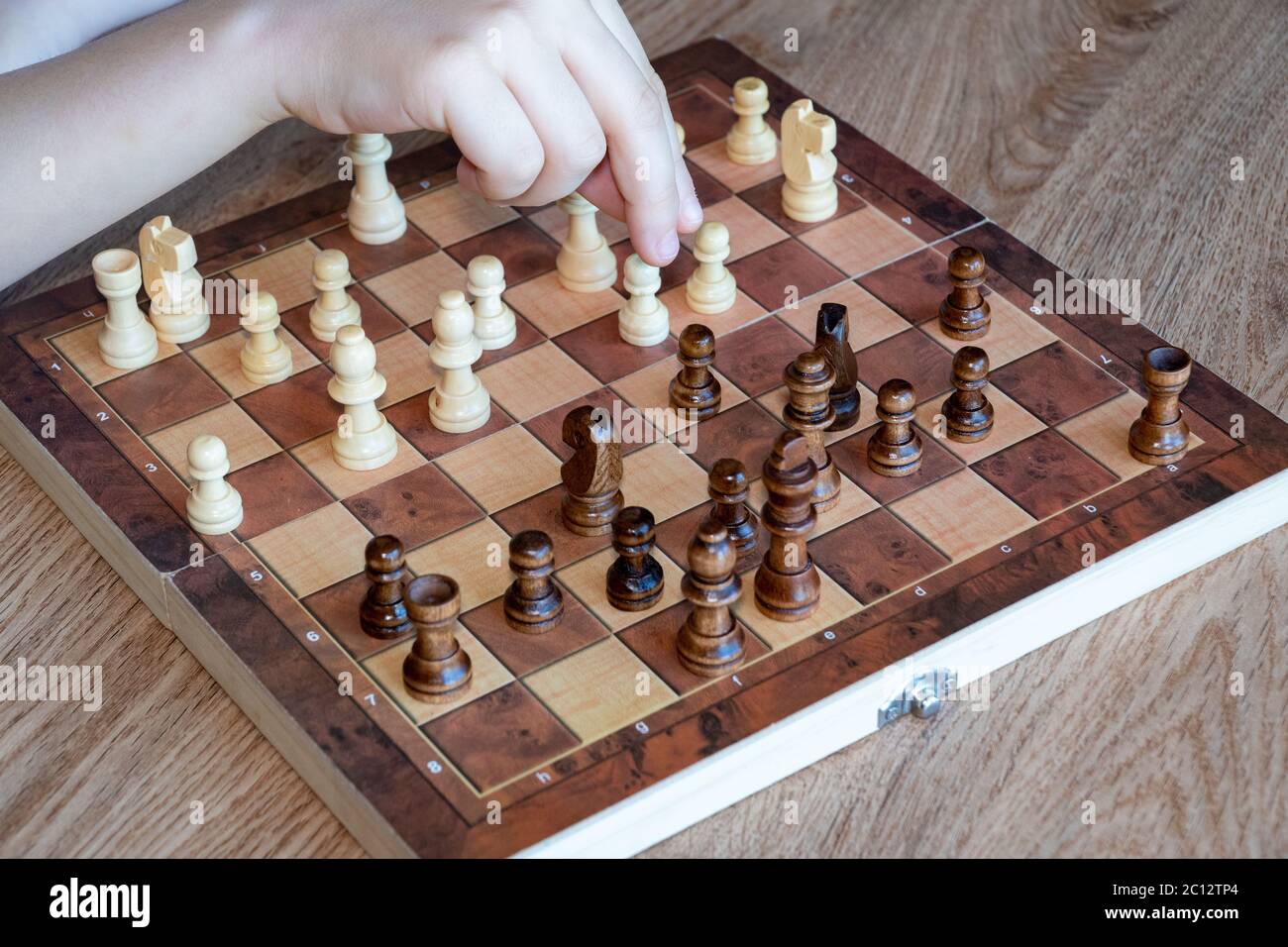 Strategic Moves, Chess Game Stock Photo - Image of chess, chessboard:  41812666