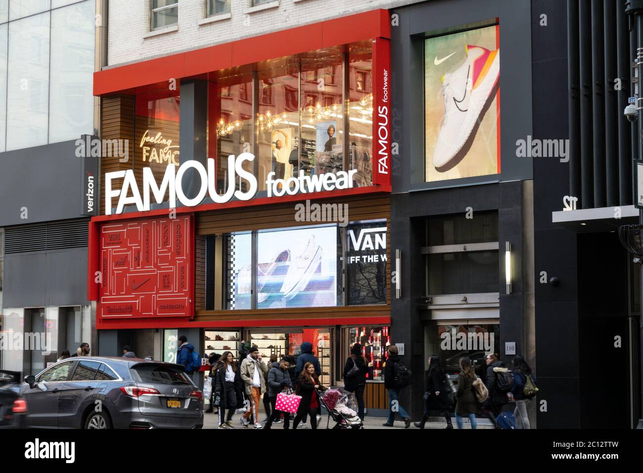 Famous footwear storefront hi-res stock photography and images - Alamy