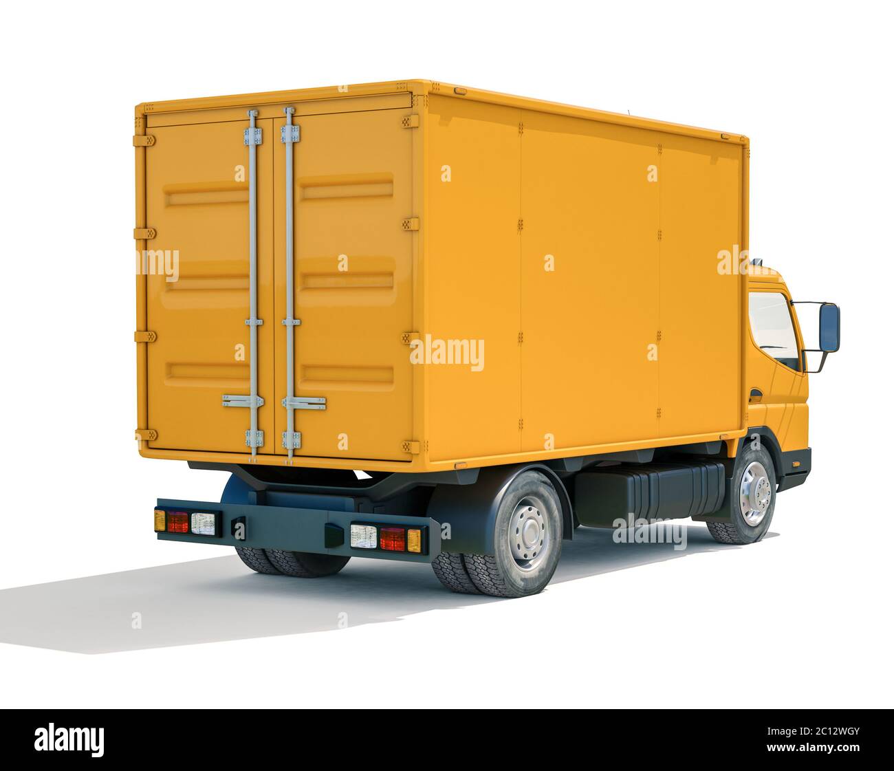 Delivery Truck Icon Stock Photo